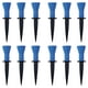 thumbnail image 5 of Eigraketly Paquete de 12 tees de golf Soporte de bolas de plástico Práctica para interiores y exteriores Azul 76 mm Azul 76 mm 2piezas, 5 of 6