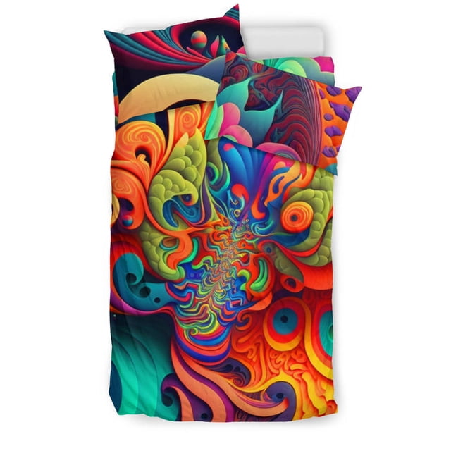 JUEGO DE CAMA PAVO REAL | ACIDMATH GUY