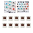 thumbnail image 3 of Botella de interruptores mecánicos perfke interruptores mecánicos para mecánico Plata, 3 of 5