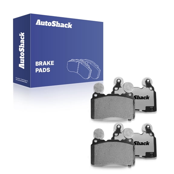 AutoShack Front Ceramic Brake Pad Set | Replacement for 2010-2015 Chevrolet Camaro 2021-2024 Chevrolet Camaro | 4-PC