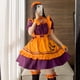 thumbnail image 2 of S-5XL Niños Pueden Usar Talla Grande Disfraz De Criada De Halloween cosplay Maid Restaurant Anime Rendimiento Bordado Trabajo Navidad /, 2 of 4