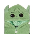 thumbnail image 3 of Baby Yoda Halloween Baby Boy & Toddler Boy Sherpa Cosplay Hoodie, 12M-5T, 3 of 6