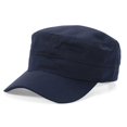 thumbnail image 1 of Dark Blue Navy Military Cap Army Cap - Flat Army Cap, 1 of 5