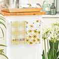 thumbnail image 4 of bamooi Yellow Floral Vase Spring Kitchen Towels Dish Towels, 18x26 Inch Hello Sunshine Seasonal Summer Decoration Hand Towels Set of 4, 4 of 6