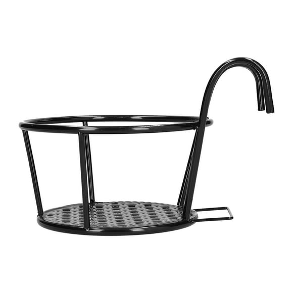 Hanging Railings Planter Chlorophytum Flower Window Sill Balcony Containers Suspension European Style for Green Radish