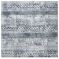 thumbnail image 2 of SAFAVIEH Amelia Manuel Geometric Area Rug, Gray/Ivory, 9' x 9' Square, 2 of 11