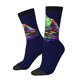 thumbnail image 1 of Balery Howling Wolf Calcetas Largas con Estampado para Hombre y Mujer – Suaves y Transpirables, Talla Única (US 5-11), 1 of 6