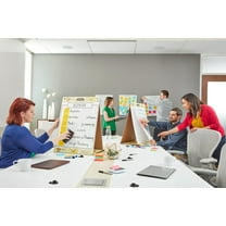 Super Sticky Portable Tabletop Easel Pad w/Dry Erase Panel, White