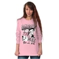 thumbnail image 3 of Betty Boop Sassy Kanji Comic Panels Women's Long Sleeve T Shirt Brisco Brands L, 3 of 6