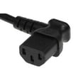 thumbnail image 6 of SF Cable NEMA 5-15P to C13 Left Angle Power Cord, 6 feet - 18 AWG, 6 of 6