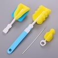 thumbnail image 2 of 4/7Pcs/set Sponge Cleaning Tools Straw Brush Nipple Brush for Feeding Bottle Cup, 2 of 2