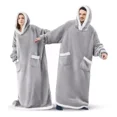 thumbnail image 1 of Acogedora Manta De Pijama De Forro Polar Con Capucha ., 1 of 3