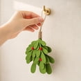 thumbnail image 4 of YuanGuangQ Christmas Artificial Leaf Hanging Decoration, Non Woven Fabric Festive Ornament for Holiday Decor, Hanging Decor for Wall Door Tree Window Home Indoor Holiday Party, 4 of 6