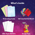 thumbnail image 4 of Skillmatics Foil Fun - Card Making Set, No Mess Art for Kids, Craft Kits & Supplies, DIY Creative Activity, Gifts for Girls & Boys Ages 4, 5, 6, 7, 8, 9, 4 of 9