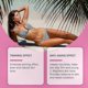 thumbnail image 2 of Sun Protection SPF20 Tanning Oil Spray | UVA UVB Defense & Hydrating Bronzer Booster | 200ml Outdoor Body Oil for Radiant Glow, 2 of 5