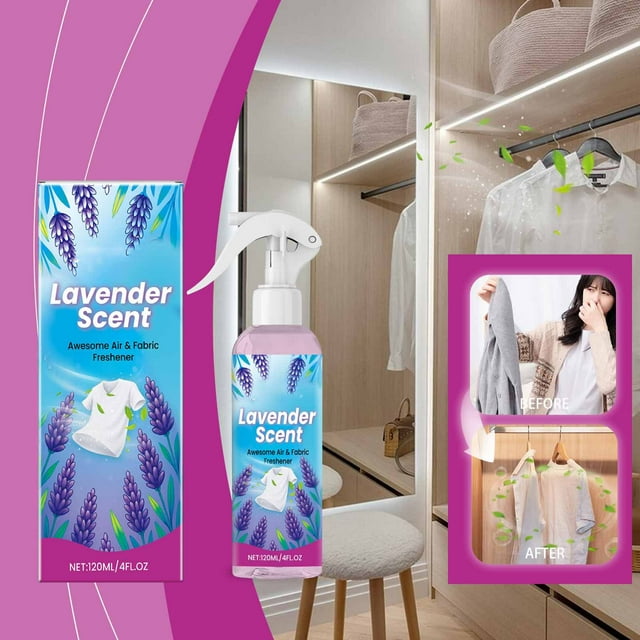 Rocíe Fácilmente para Eliminar El Mal Olor de La Ropa y Darle Un Toque Agradable. 120 Ml