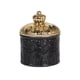 thumbnail image 1 of Caja de joyería, expositor de joyas, tarro decorativo con tapa, tarro de almacenamiento Negro, 1 of 9