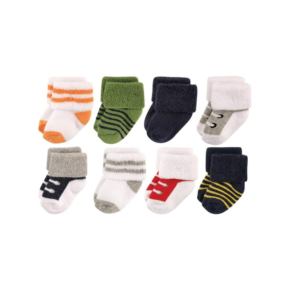 Luvable Friends Socks, 8pack (Baby Boys)