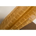 thumbnail image 5 of RT Designers Collection Wanda Box Voile Light Filtering One Grommet Curtain Panel 54" x 90" Gold, 5 of 9
