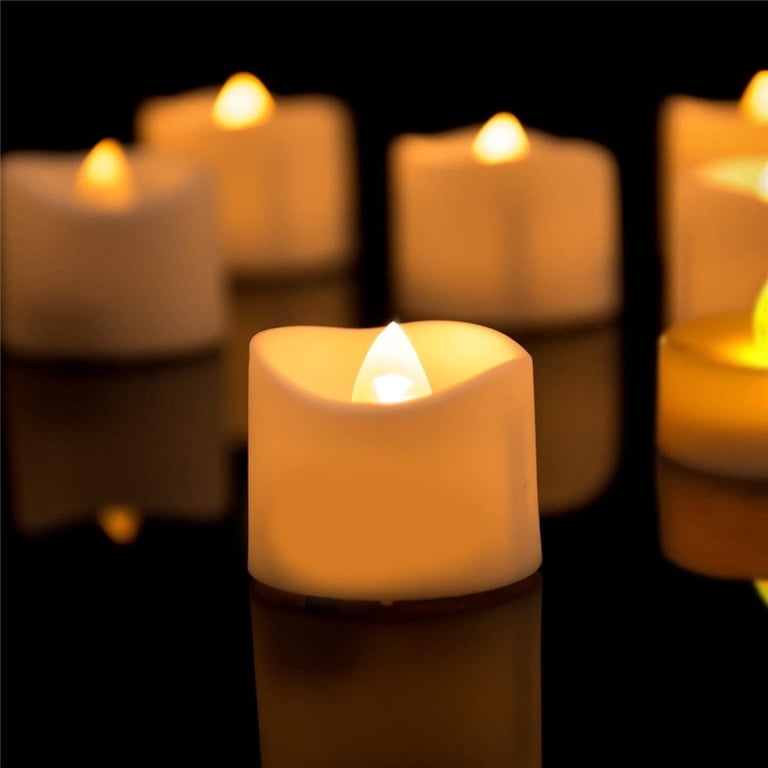 Homemory Flameless LED Tea Lights, 12-Pack photo 3