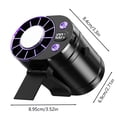 thumbnail image 2 of Tong Compact Air Cooler Fan With — Portable In Personal Device For Auto Use Vent Fan For Desk USB Powered High Speed Airflow And Quiet, 2 of 5