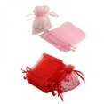 thumbnail image 5 of 100PCS Jewelry Bags, 2.7 x 3.5 inch Organza Bags, Gift Favor Pouch, Hot Pink Jewelry Bags, Sample Bags(Gray), 5 of 5
