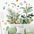 thumbnail image 2 of Adhesivos de pared Creative Greenery con flores y mariposas, 2 of 2