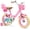 Pink, variant on GLAF Flower Girls Bike for 3-9 Years Old Kids, 12 14 16 Inch Kids Bike with Training Wheels, Basket and Doll Seat, Children Bicycles with Coaster Brake, White
