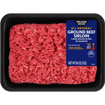 90% Lean / 10% Fat Ground Beef Sirloin, 1 lb Tray, Fresh, All Natural*