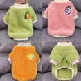 thumbnail image 3 of Ropa cálida para perros y gatos de dos patas para otoño e invierno, ropa para perros pequeños, medianos y grandes, ropa de osito de peluche para Año Nuevo, 3 of 6