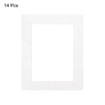 thumbnail image 3 of Uxcell 5.9" x 7.9" Picture Mat, Cut Frame Mattes for 4" x 6", White 14 Pack, 3 of 6