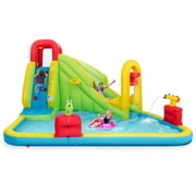 Costway Inflatable Water Slide Kids Splash Pool Bounce House without Blower