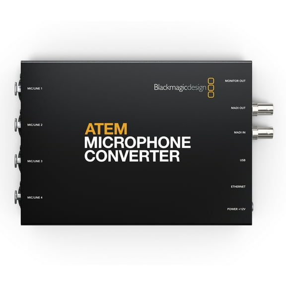 BLACKMAGIC DESIGN ATEM Microphone Converter (SWATEMTVSTDMC)
