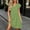(Fashion 50)Green, variant on Aimik Womens V Neck Ruffle Sleeve Shift Dress Loose Fit Flowy Mini Casual Dresses with Pockets for Summer Beach Travel
