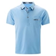 thumbnail image 4 of StSilkitty Mens Casual Golf Shirts Short Sleeve Collared Button T-Shirt with Pocket Summer Lightweight Tops, 4 of 6