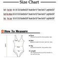 thumbnail image 3 of Elainilye Fashion Bodysuits for Women Tummy Control 2024 Tight Short Sleeve Popular Underpants Gothic Body Shaper,Black, 3 of 5