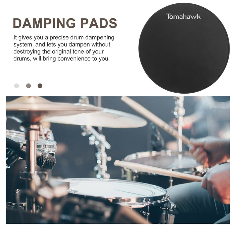 Drum Cymbal Mute Pad Drum Mute Pad Silent Dampener Drum Practice Pad Silencer