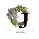 thumbnail image 2 of Xihbxyly Corona Del Alfabeto, Aro Decorativo de Ratán, Elegante Colgador para Puerta de Entrada, Decoración Única para El Hogar, Versátil Colgante para Pared y Ventana, Perfecto para Bodas, Regalos d, 2 of 4