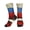 2 Black-2, variant on Athletic Socks Russian-Soccerball Sport Running Calf Socks Crew Socks for Men Women