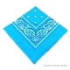 thumbnail image 5 of Sonducket Pañuelo de anacardo de poliéster, bufanda cuadrada de moda, diadema de Paisley, pañuelo para la cabeza para senderismo, regalos Ciclismo Azul brillante, 5 of 5