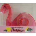thumbnail image 4 of Pink Flamingo Refillable Tape Dispenser w Clear Tape 3/4 Inch, 4 of 4
