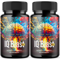 (2 Pack) IQ Blast Pro Advance Max Strength Nootropic Supplement 120 Capsules