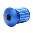 thumbnail image 4 of Manillar de ciclismo, tapas de extremo de empuñaduras de aleación de aluminio ajustables con bloqueo de expansión, para Azul, 4 of 7