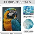 thumbnail image 3 of Diamond Art Kit for Adults, Colorful Parrot Portrait Nature Diamond Painting for Adults Beginners, DIY Diamond Art Painting Kits, 5D Diamond Painting Crafts for Home Decor 12x16 Frameless, 3 of 7