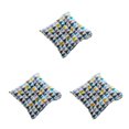 thumbnail image 3 of Decodeary Soft And Comfortable Chair Cushion Pad For Any Chair Cloth Square Chair Cushion Seat Cushion Pad Chair Pad Breathable Geometric Elegance 3Set, 3 of 6