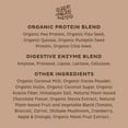 thumbnail image 6 of KOS Plant Based Protein Powder, Chocolate USDA Organic - Low Carb Pea Protein Blend, Vegan Superfood with Vitamins & Minerals - Keto, Soy, Dairy Free - Meal Replacement for Women & Men - 15 Servings, 6 of 9