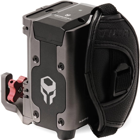 Tilta Side Power Handle Type III for Tiltaing Camera Cage, Supports Sony F970 Battery, Tilta Gray