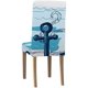 thumbnail image 2 of ABPHQTO Funda protectora para silla con diseño de ancla y rayas abstractas, funda protectora para asiento para comedor, Hotel, boda, fiesta, juego de 1, 2 of 4