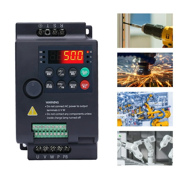 SHZICMY 3hp 2.2kw Vfd Variable Frequency Drive Inverter Converter Motor 3 Phase Output