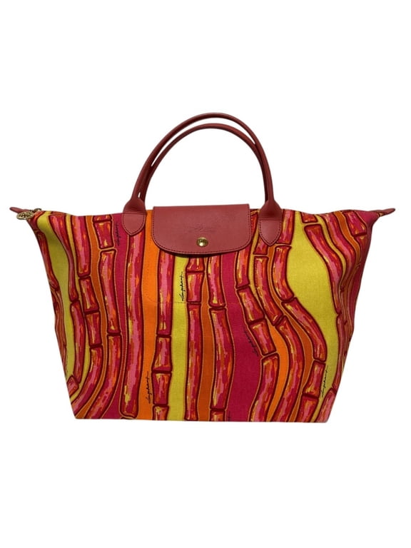 Pre-Owned Longchamp Le Pliage Shopping Tote Bag, Pink, Women's
